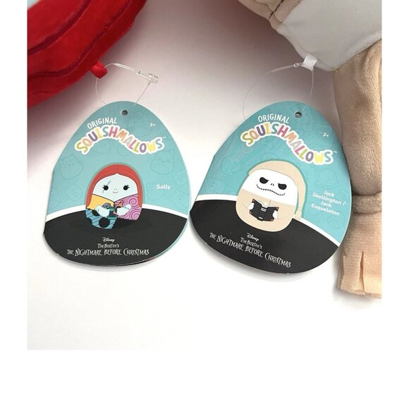 Squishmallows 8" Nightmare Before Christmas Sally with Potions + Jack In Pajamas - Picture 5 of 11